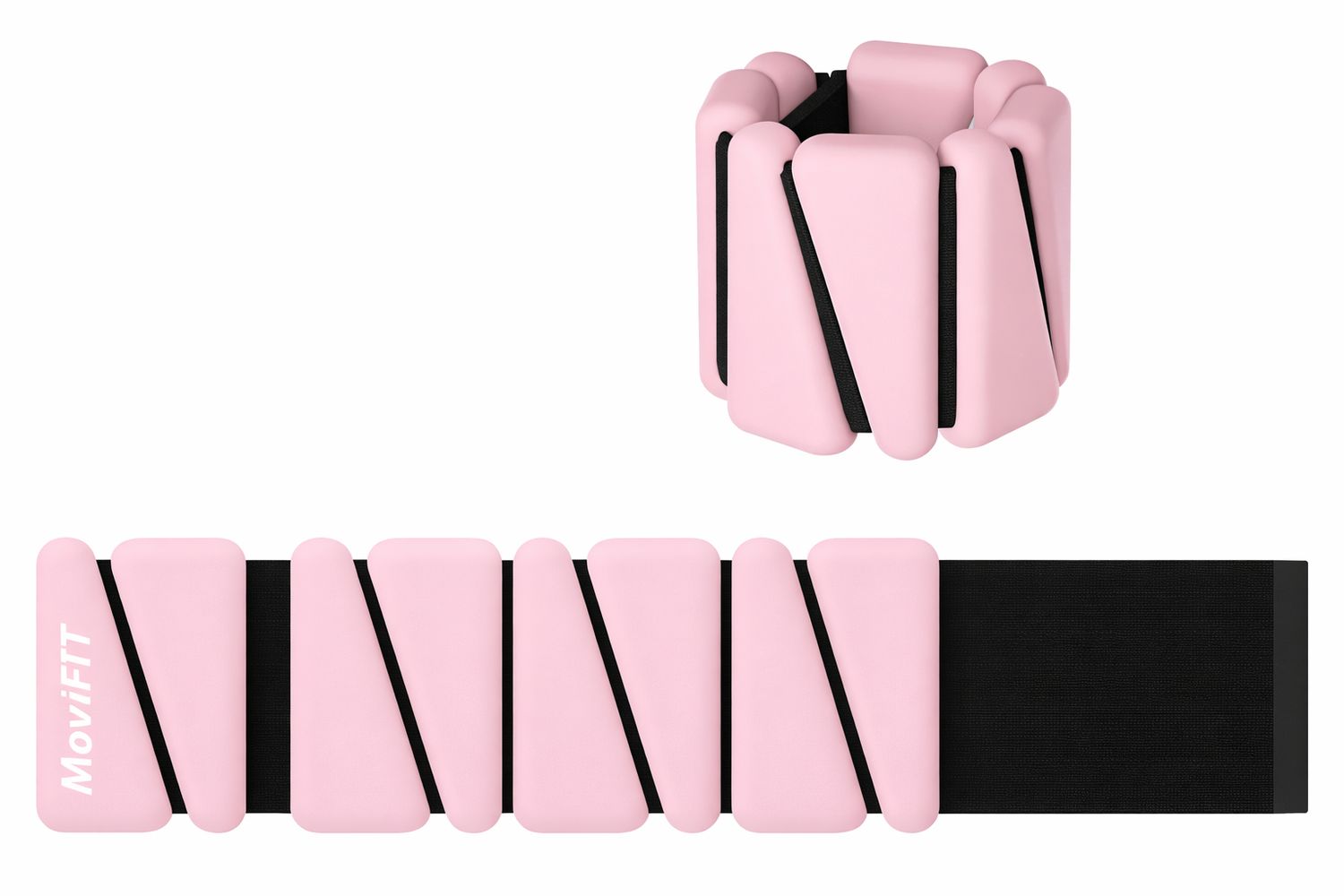 PAR DE PESAS ROSADAS PARA MUÑECA OK1721