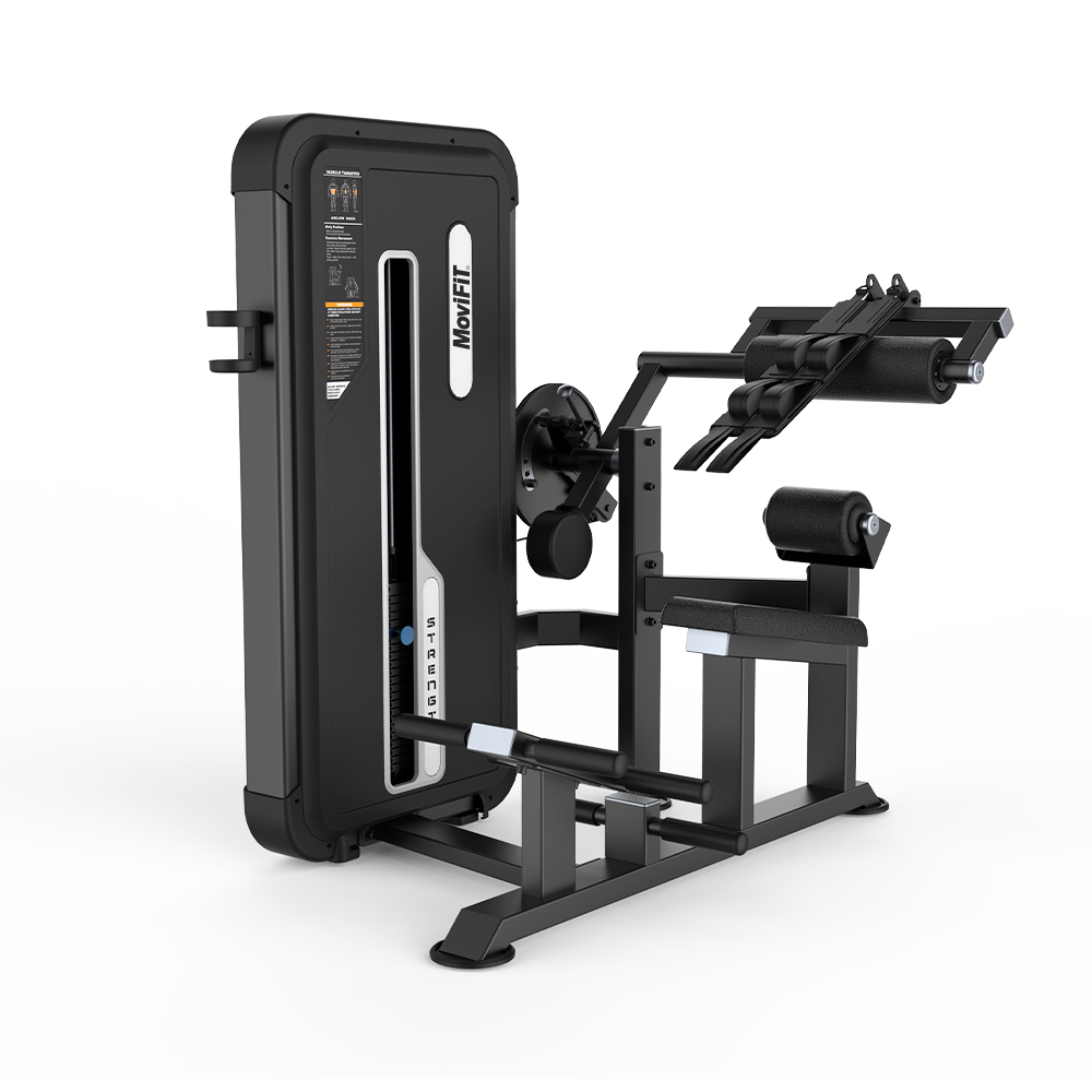 MOV-688A (U3088A) CRUNCH ABDOMINAL Y EXTENSIÓN LUMBAR DOBLE FUNCIÓN (ABDOMINAL &amp; BACK EXTENSION) SERIE APPLE MOVIFIT (TORRE DE PESAS 110 KG)