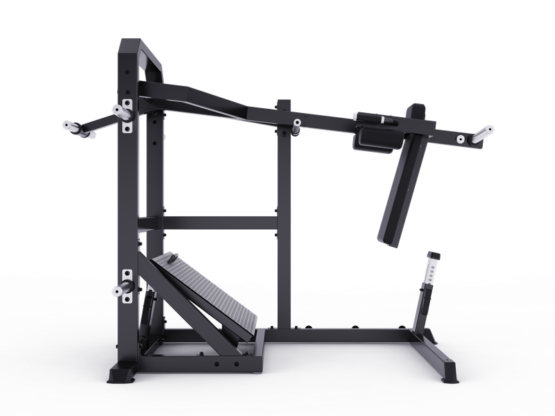 Sentadilla Péndulo MOV-A610 (A610) (Pendulum Squat) Carga con Discos, Profesional