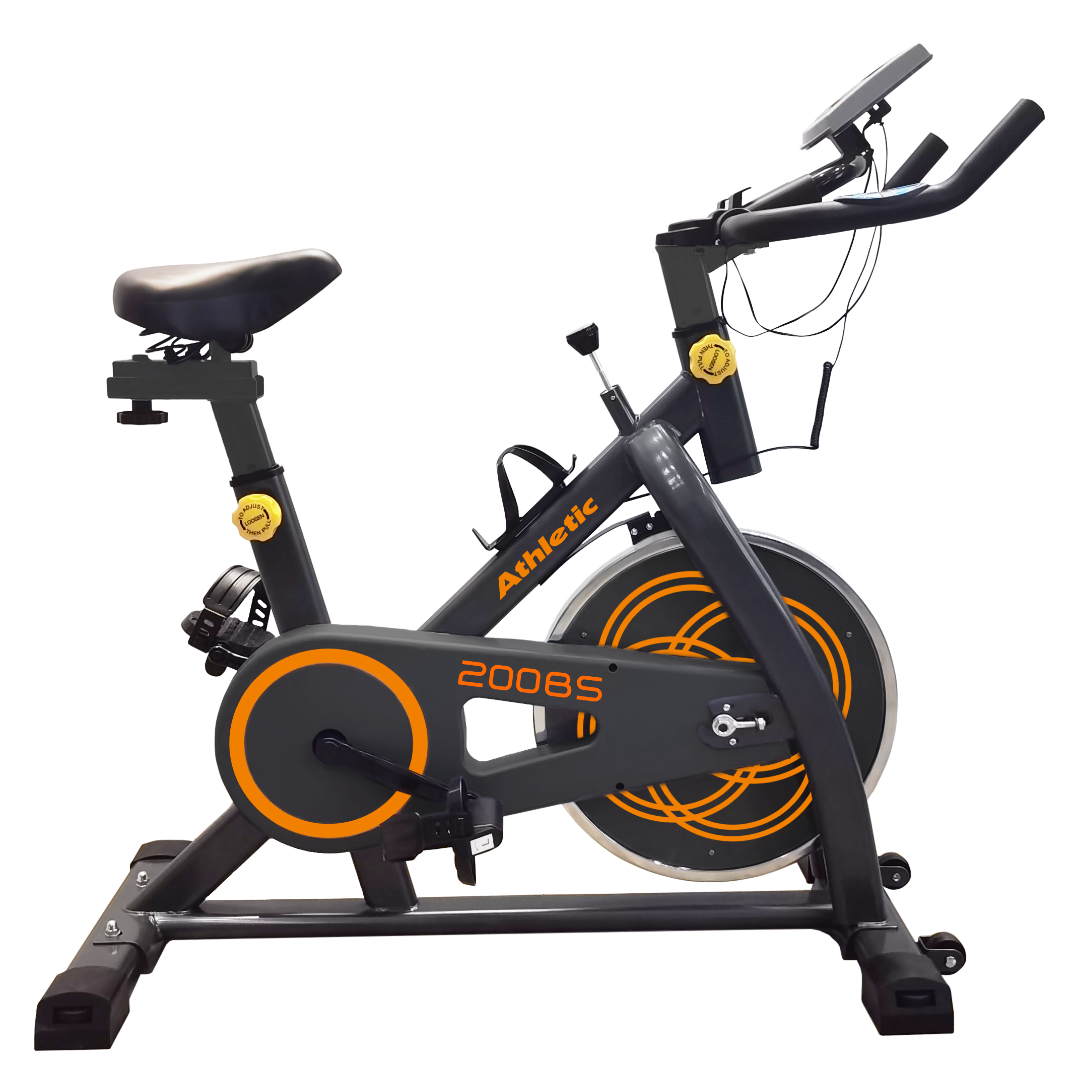 ATHLETHIC® 200BS (04830) Bicicleta Residencial Tipo Spinning (Con Consola)