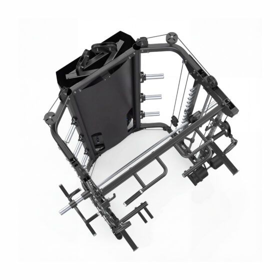 MOVIFIT® MOV-6247 (E6247) Multi-estación Smith Machine Funcional de 2 Tores de Pesas - Uso Profesional