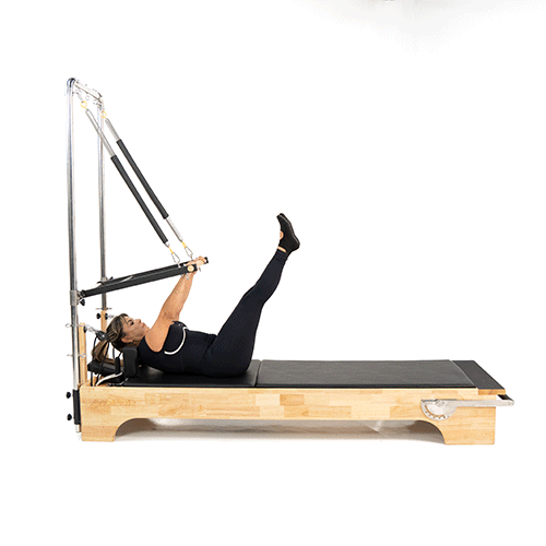 Reformer Pilates Profesional (04200) con Media Torre y Cama Plana – Uso Profesional