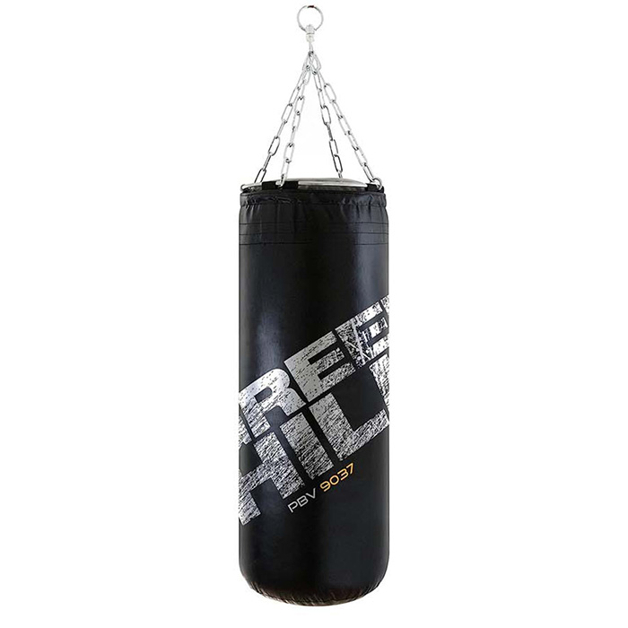 Saco de Boxeo Vinilo Negro 12 x 35 Cm