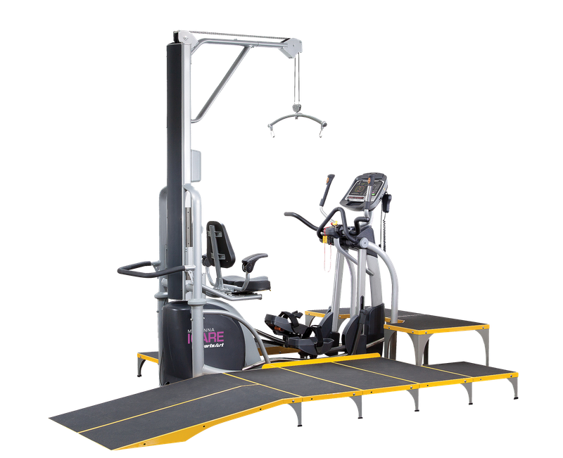 Sistema Completo ICARE E875, Eliptica Asistida por Motor