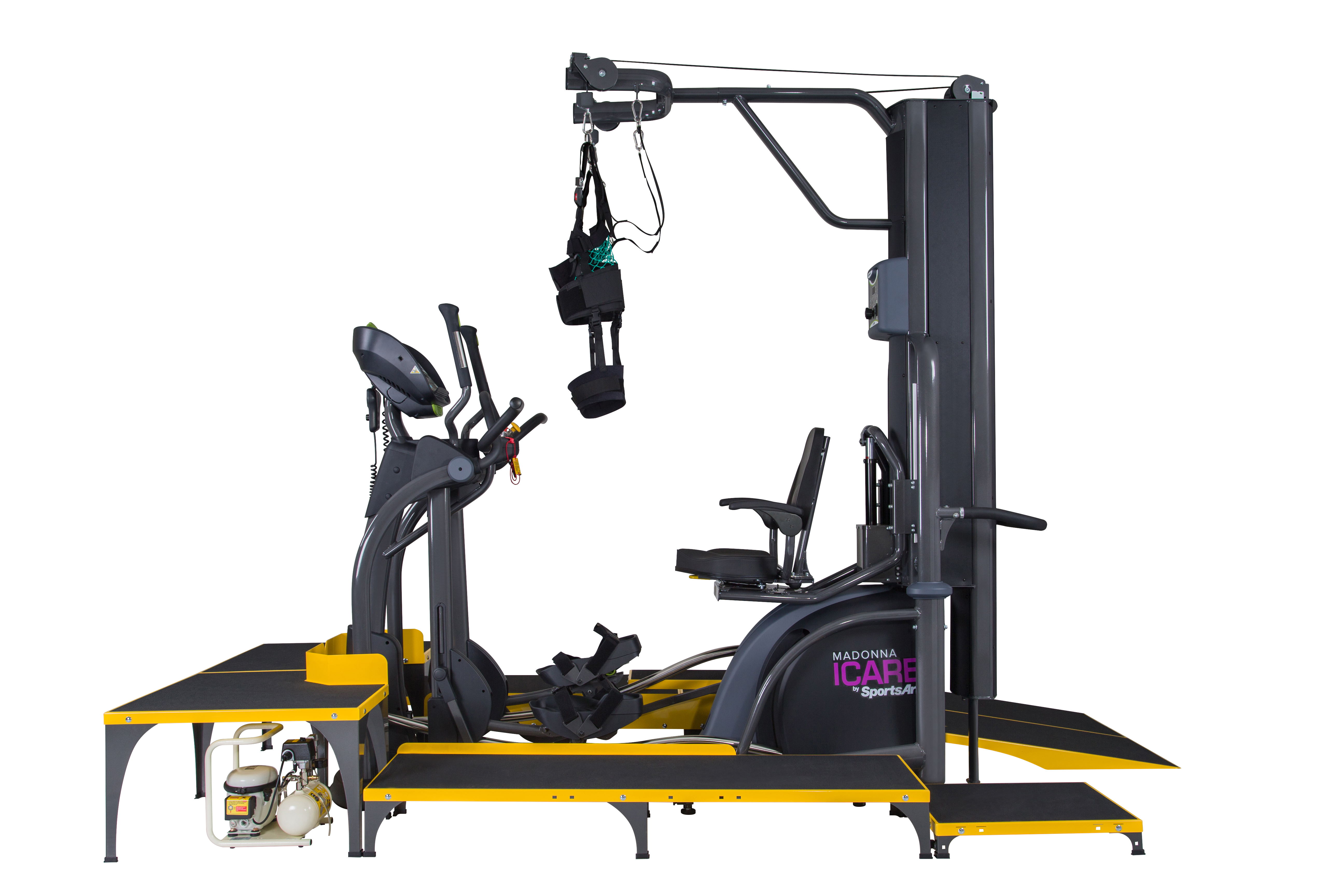 Sistema Completo ICARE E875, Eliptica Asistida por Motor