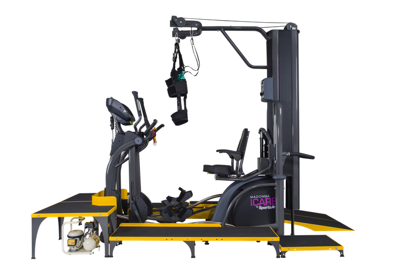Sistema Completo ICARE E875, Eliptica Asistida por Motor
