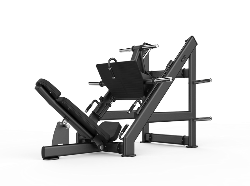 SH-G6874A Prensa de Piernas Lineal 45° (Linear Leg Press), Carga Discos Profesional