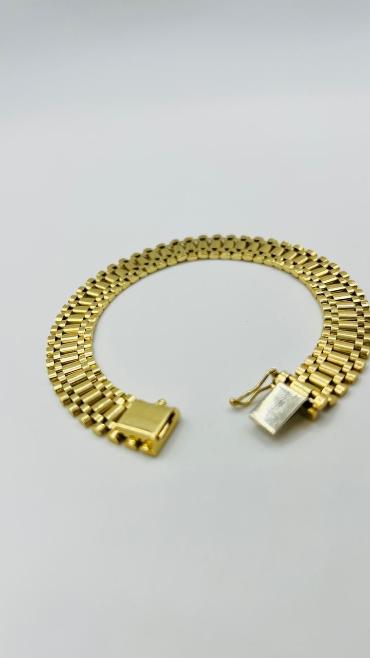 Pulsera Tipo Rolex 14k