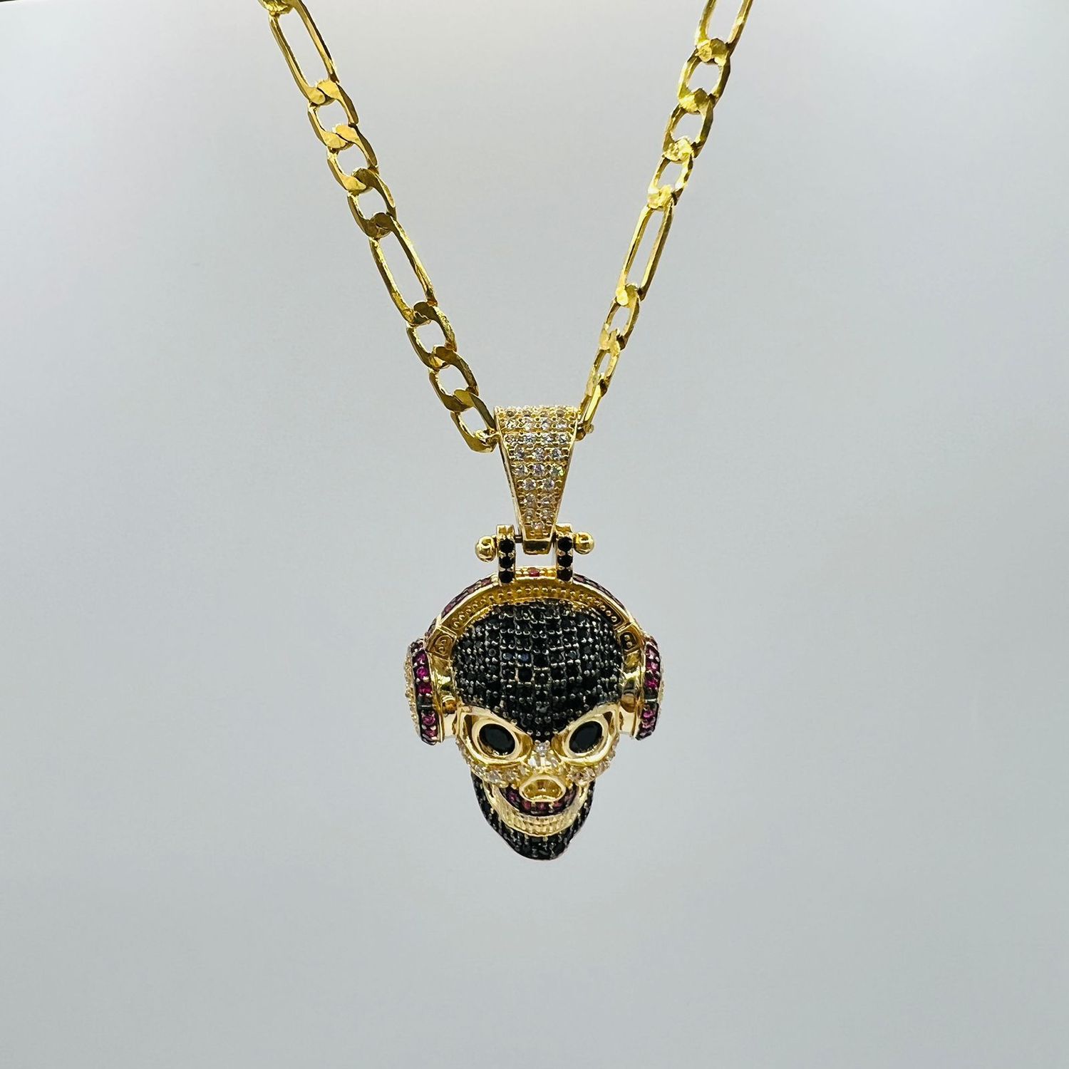 Craneo Full Iced 14k