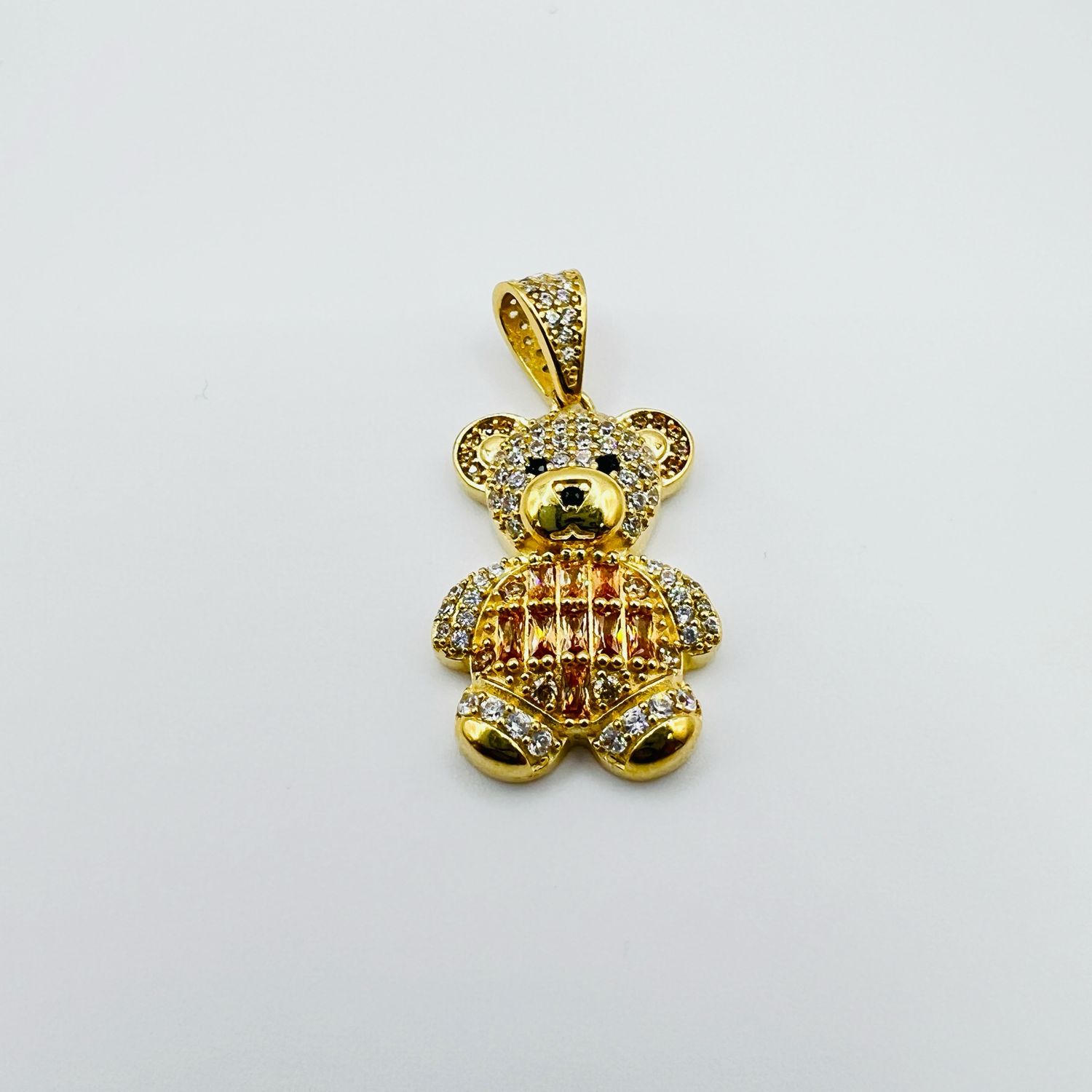 Oso baguette champagne 14k
