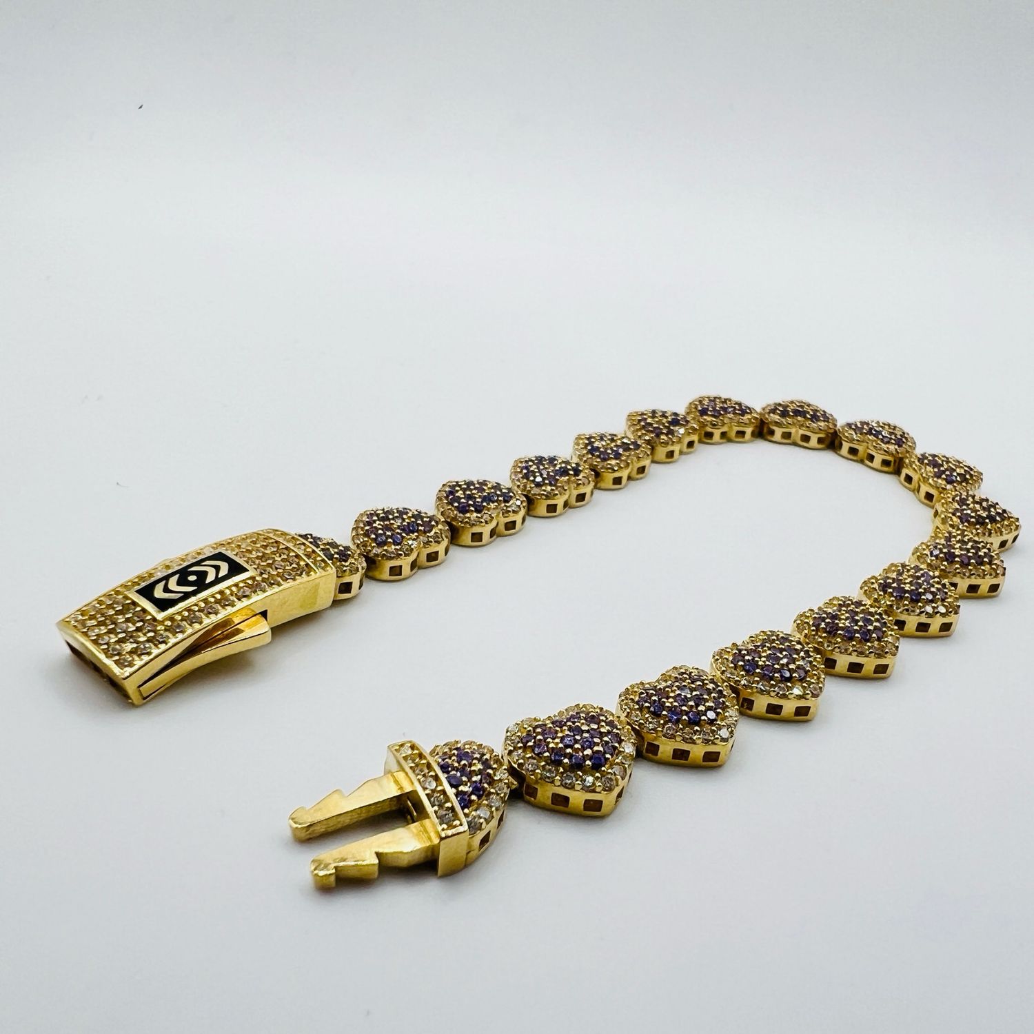Pulsera pure heart 14k