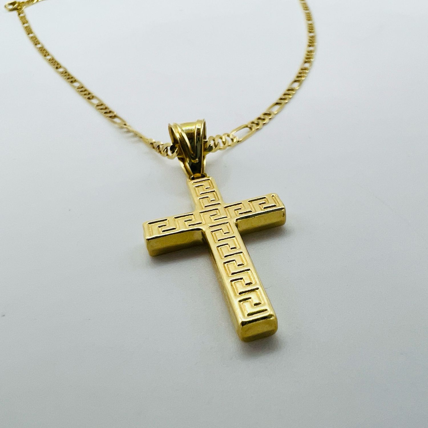 Cruz grecas 14k