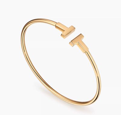 Brazalete “T” 14k