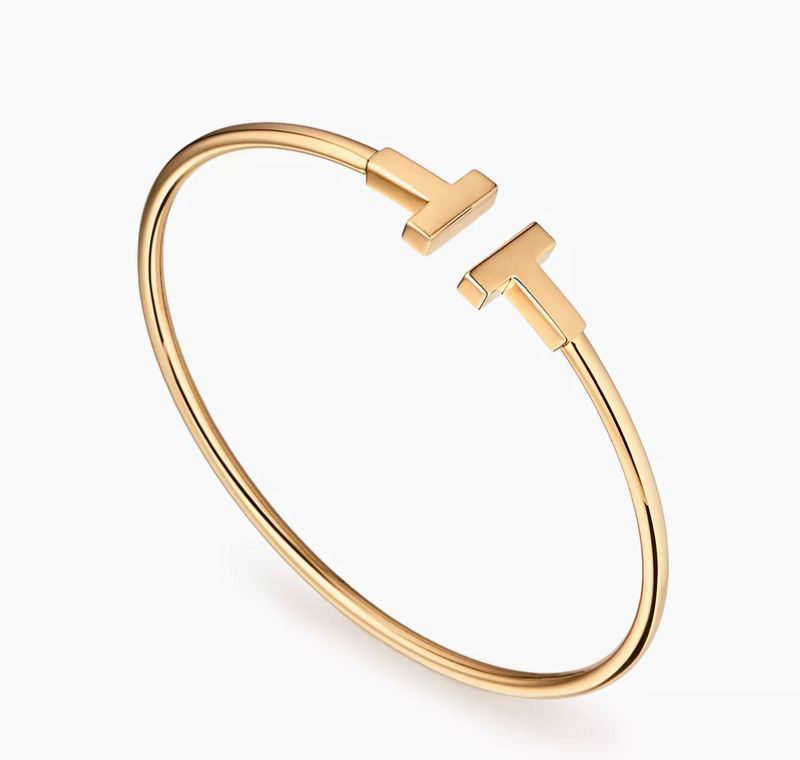 Brazalete “T” 14k