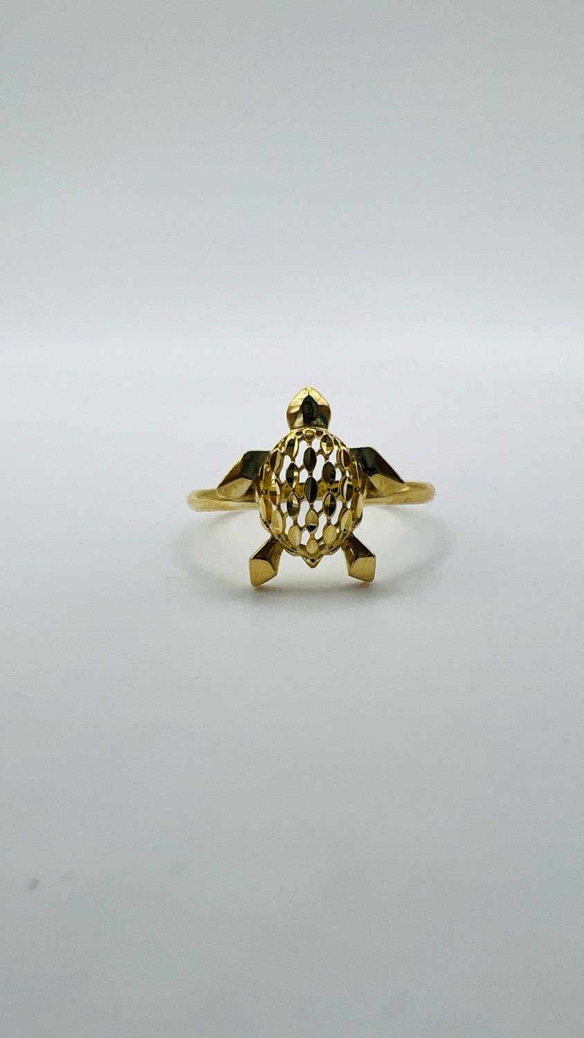 Anillo tortuga 10k