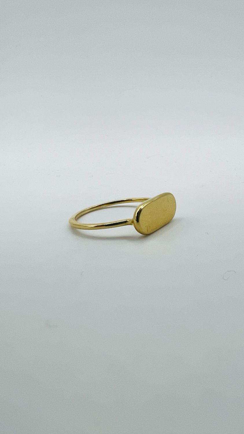 Anillo mini esclava 10k