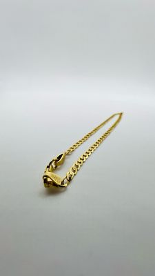 Pulsera barbada mini 14k