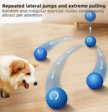 Smart Electronic Interactive Pet Toy Ball, Mobile Ball, USB Automatic Moving Bounce, Dog Birthday Gift, Cat Product