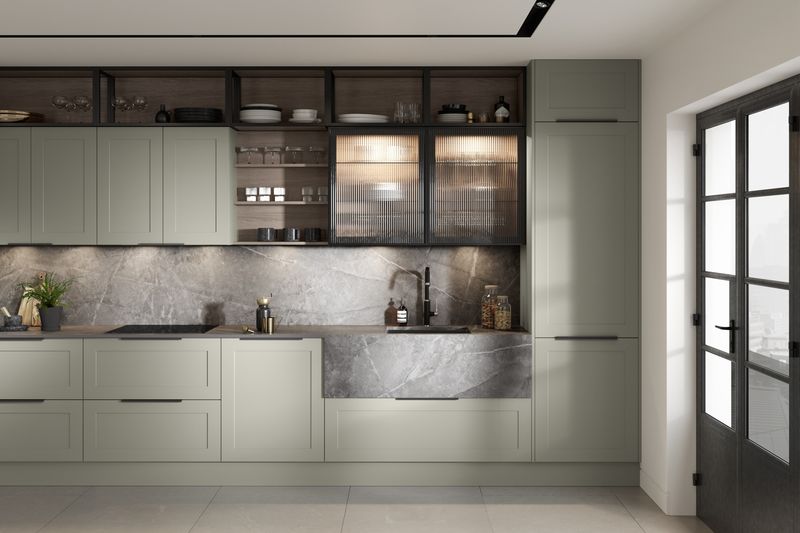 Feature Doors &amp; Shelving