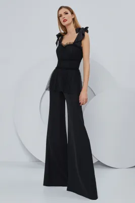 Jumpsuit made of stretch-crepe CA1193