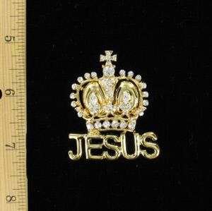 Jesus Crown Pin