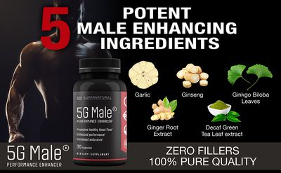 5G Male Performance Enhancer Reviews &amp; 100% Natural!