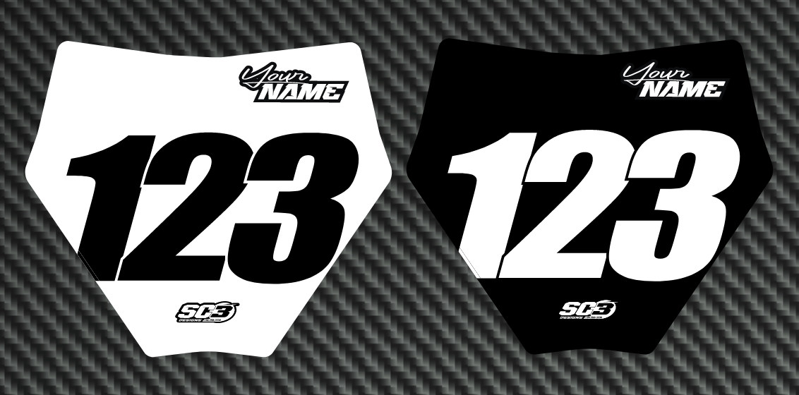 Basic number plates