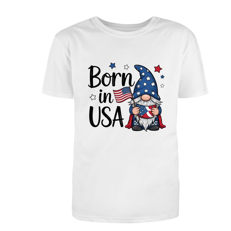 Born in USA Patriotic Gnome