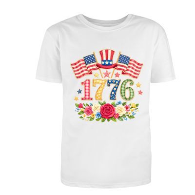 Quilted 1776, Flags and Roses