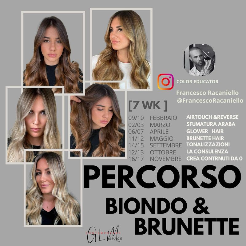 PERCORSO DEL BIONDO &amp; BRUNETTE 7WK