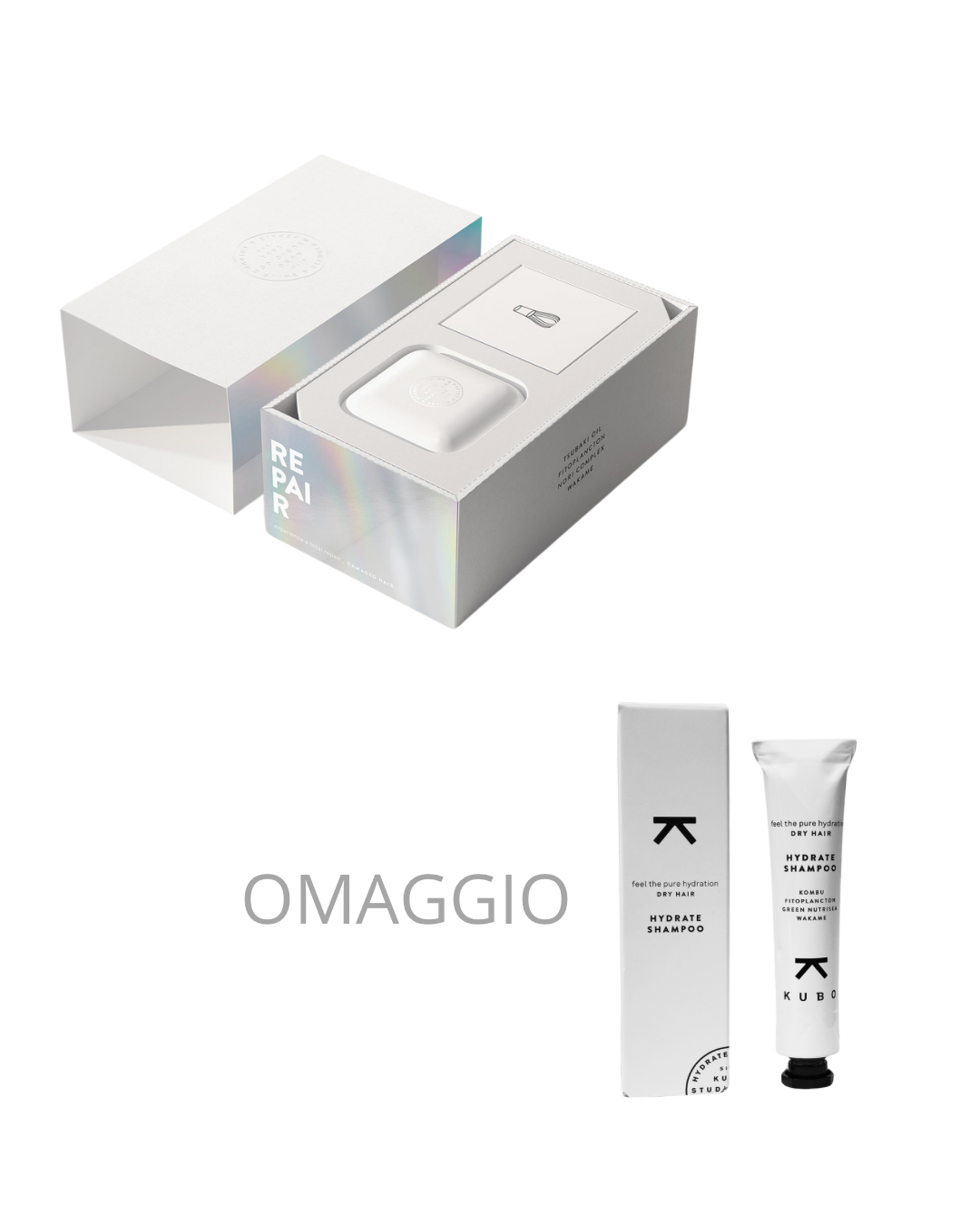 DUO REPAIR THERAPY 2 (Therapy da 2 buste da 15ML ciascuna + maschera da 200ML)+OMAGGIO SHAMPOO HYDRATE 30ML (DEL VALORE DI 11,80 EUR)