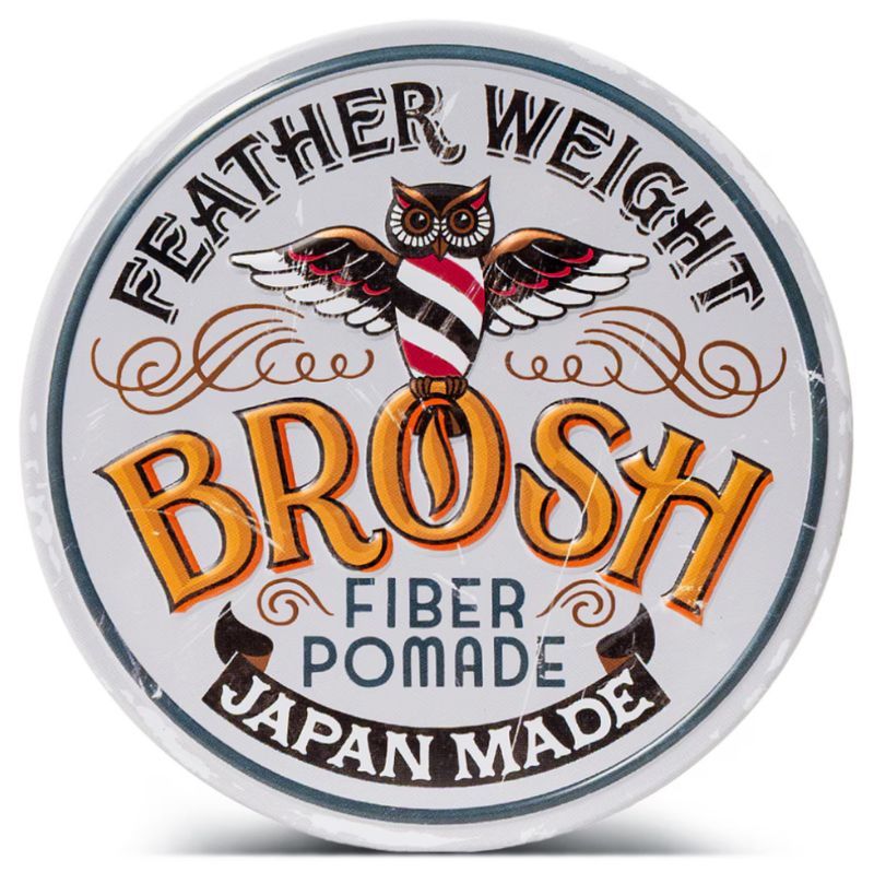 BROSH Fiber Pomade Cera Capelli Opaca Leggera 115gr