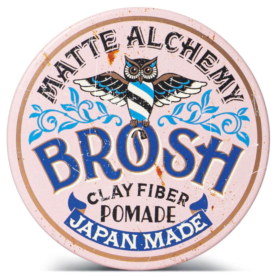 BROSH Clay Fiber Cera Capelli Opaca Media  120gr