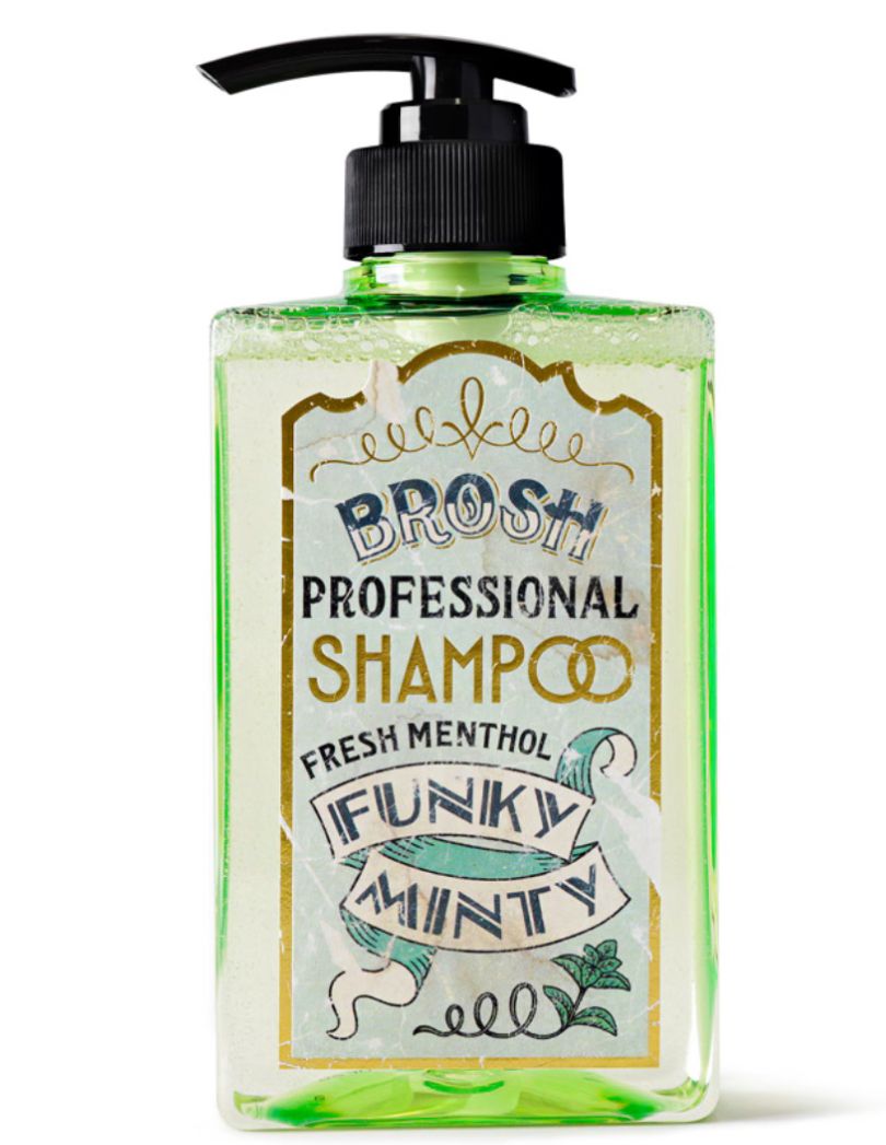 BROSH Shampoo Funky Minty Rinfrescante 400ml.