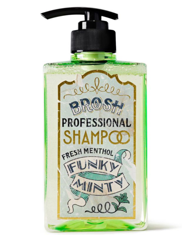 BROSH Shampoo Funky Minty Rinfrescante 400ml.