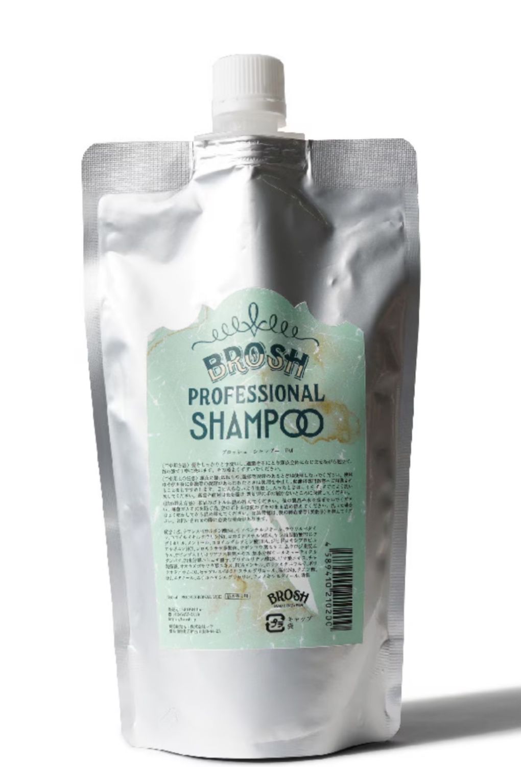 BROSH Shampoo -FUNKY MINTY- Ricarica 380ML