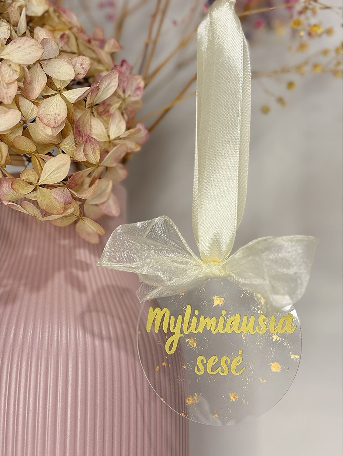 Personalizuotas Kalėdinis žaisliukas - Mylimiausias