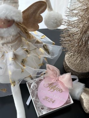 Personalizuotas Kalėdinis žaisliukas - Pirmosios Kalėdos