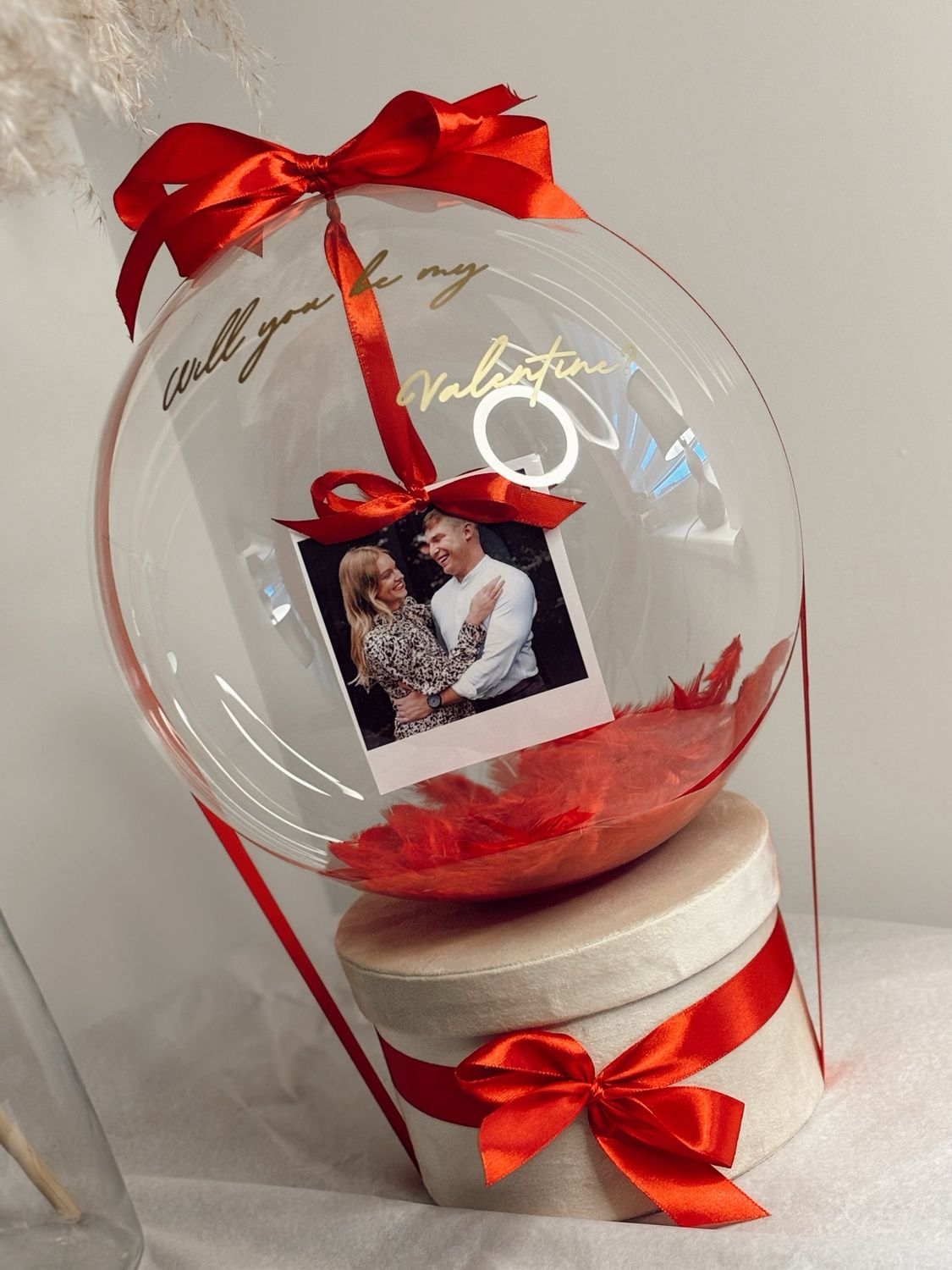 Personalizuotas balionas su nuotrauka - Valentine