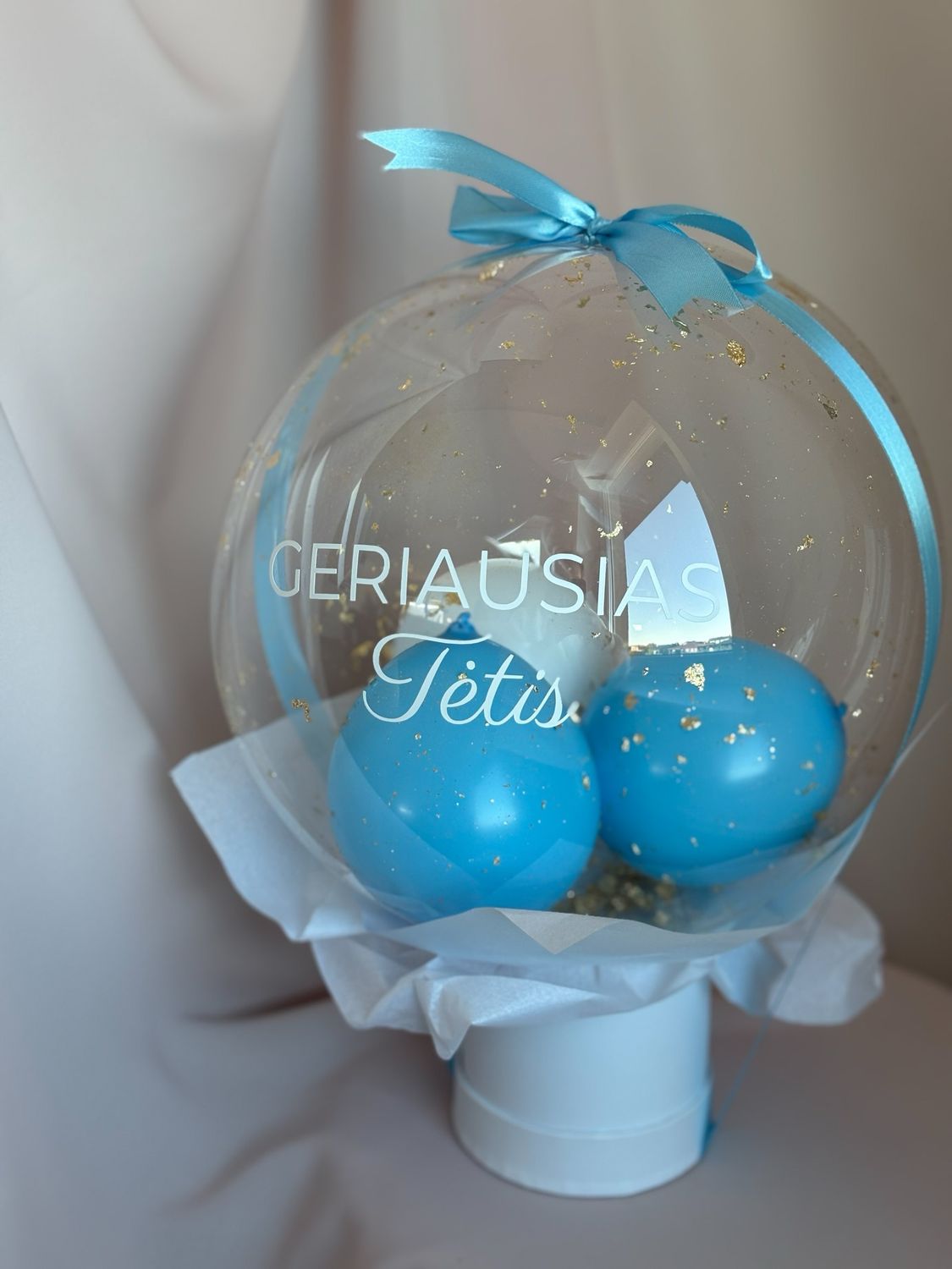 Personalizuota dovana balione - Geriausias tėtis