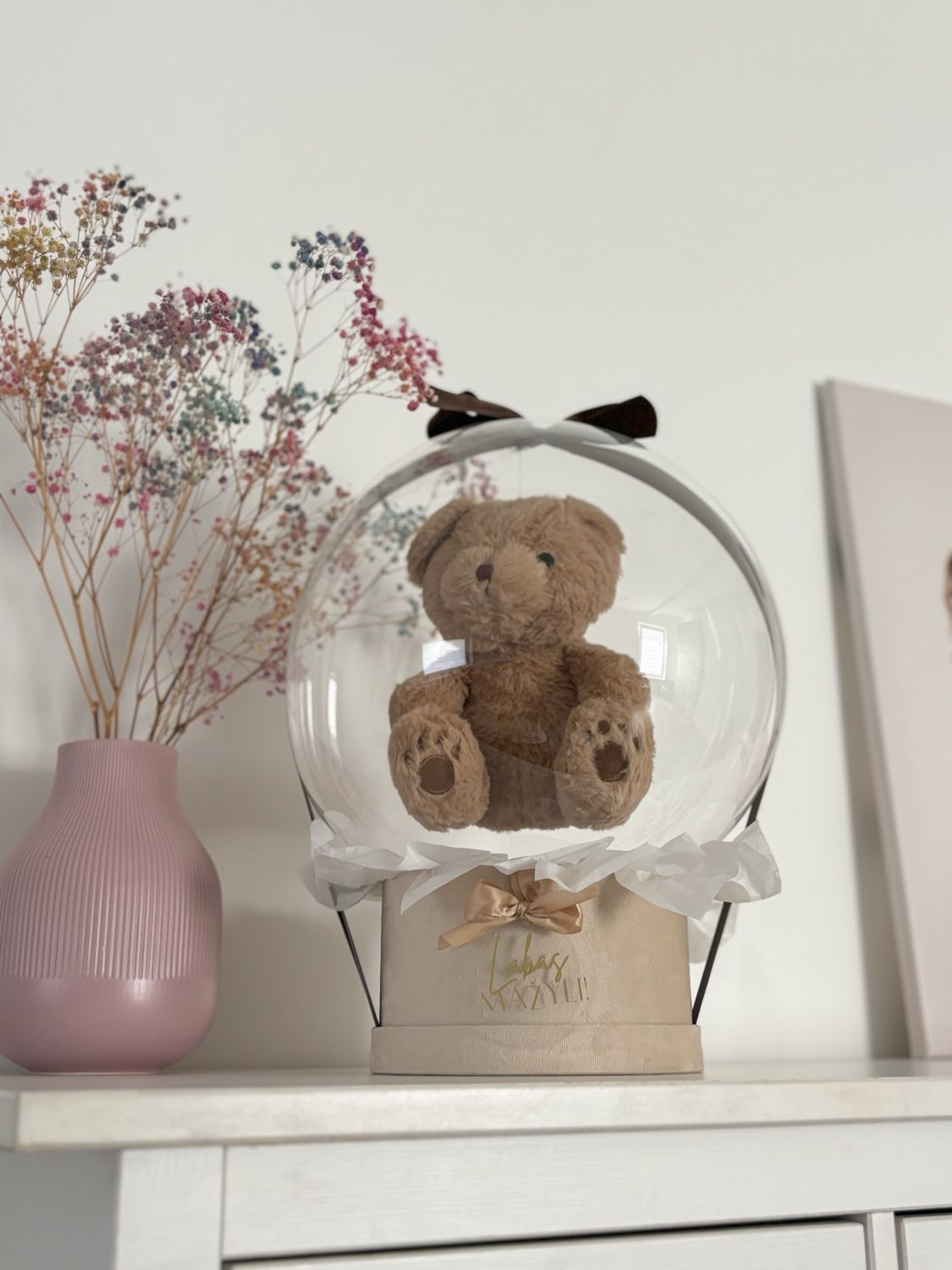 Personalizuota dovana balione - Teddy