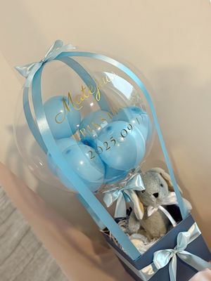 Personalizuota dovana balione - Oro balionas