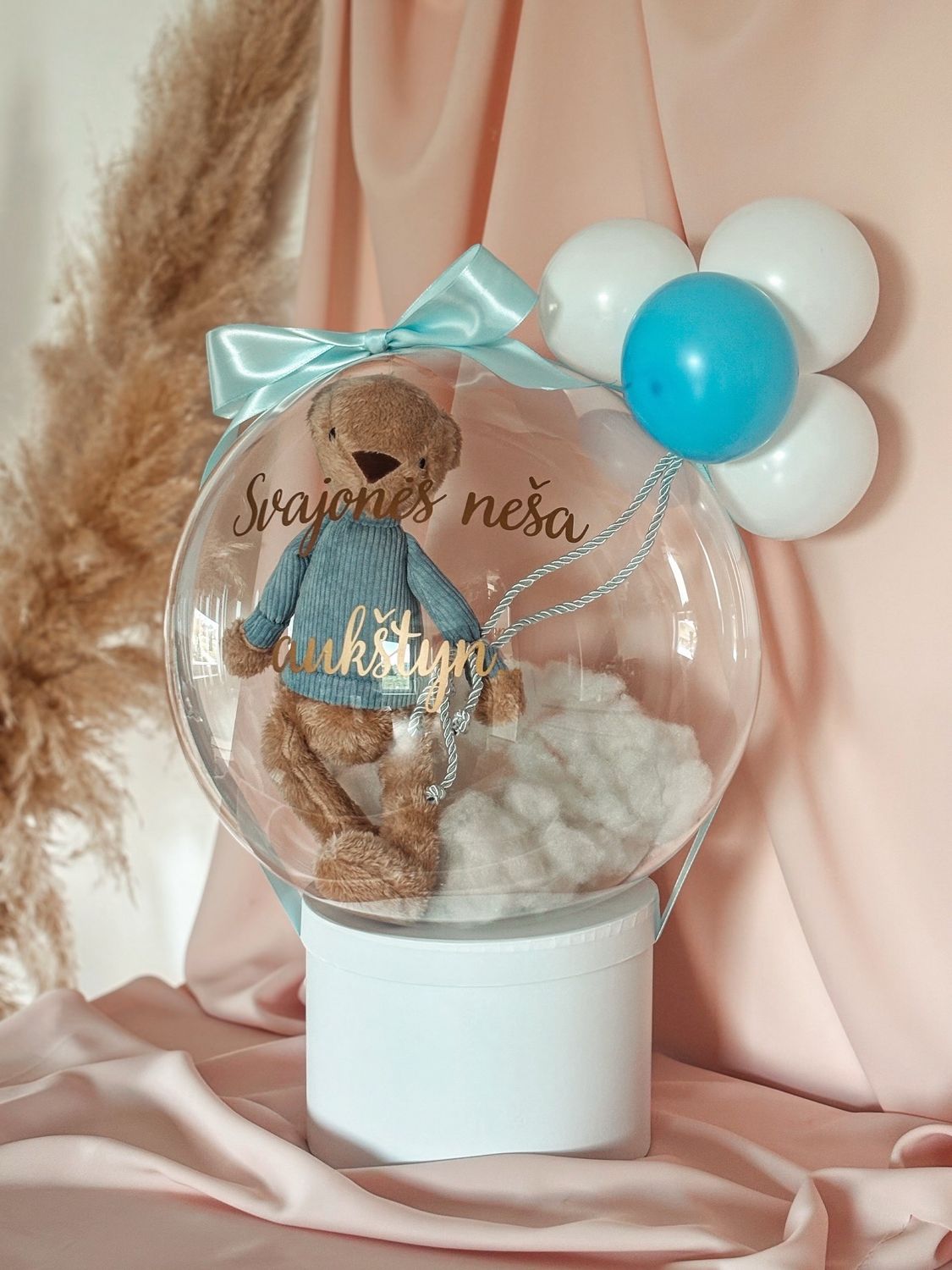 Personalizuota dovana balione - Svajonės neša aukštyn