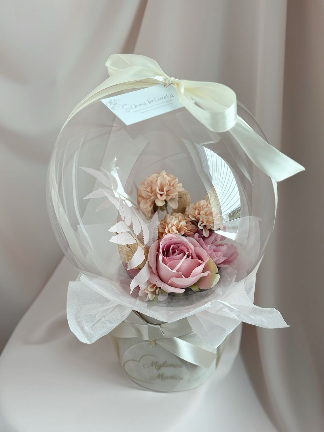 Kompozicija - dovana balione - Mylimai mamai