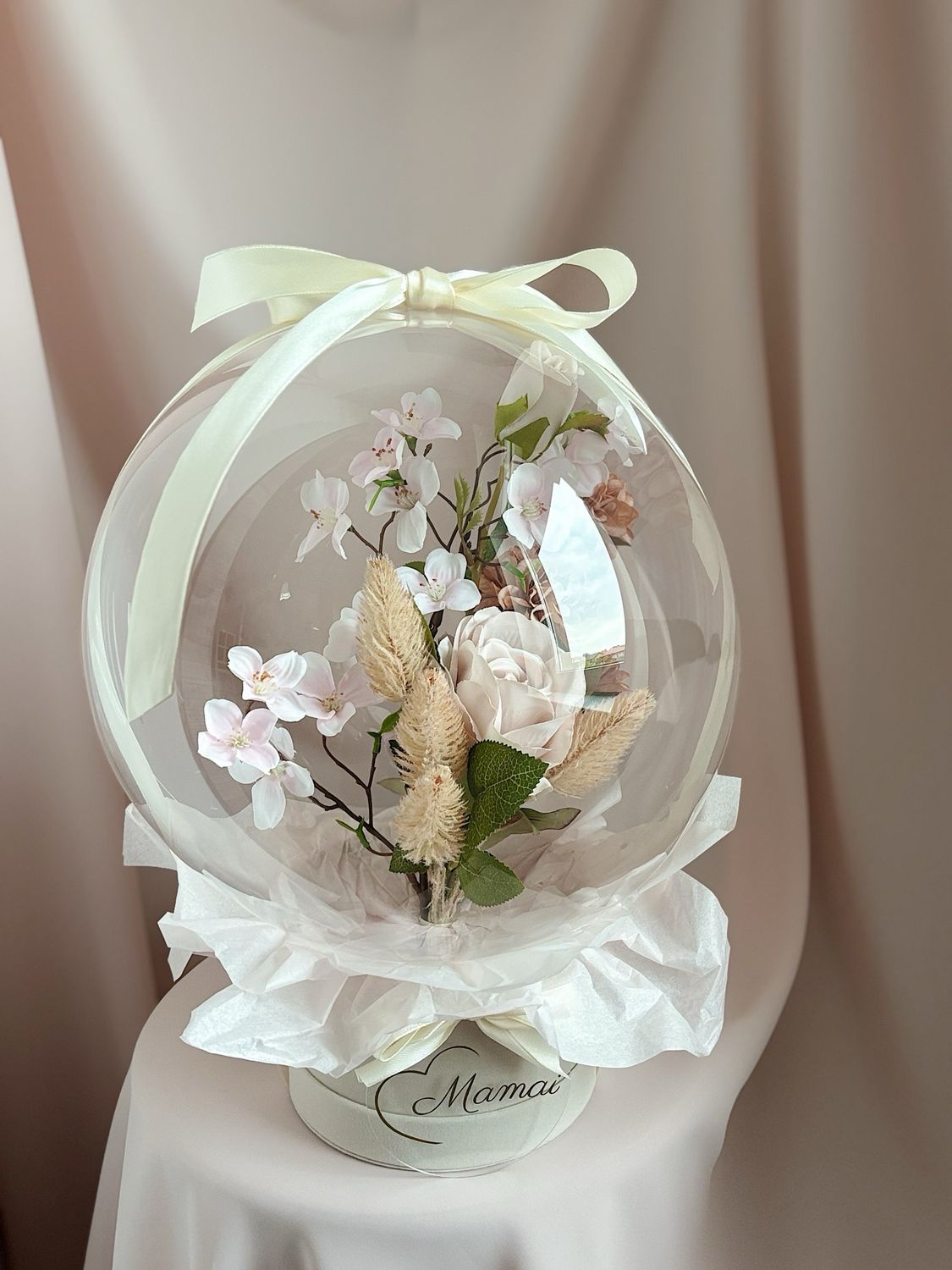 Personalizuota dovana balione - Smėlio bučiniai