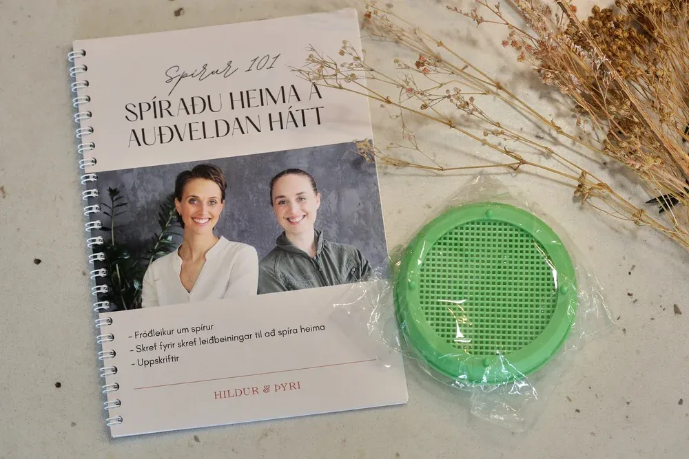 Spírubæklingur + spírulok