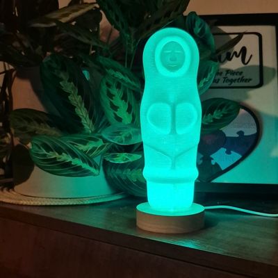 RGB Colour Cycling Eskimo Light