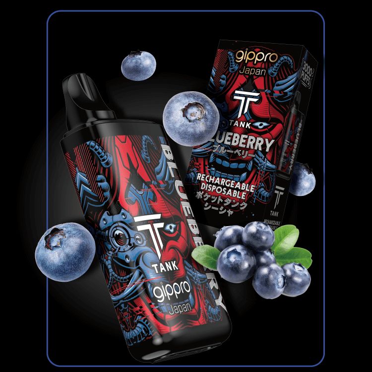 Gippro Tank Blueberry Ice 6000 Puffs Disposable