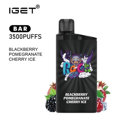 IGET BAR 3500 BLACKBERRY POMEGANATE CHERRY ICE