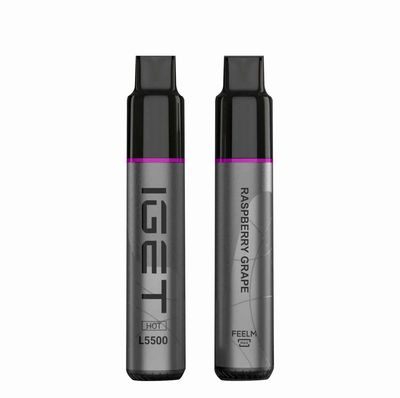 Iget Hot 5500 Puffs Raspberry Grape